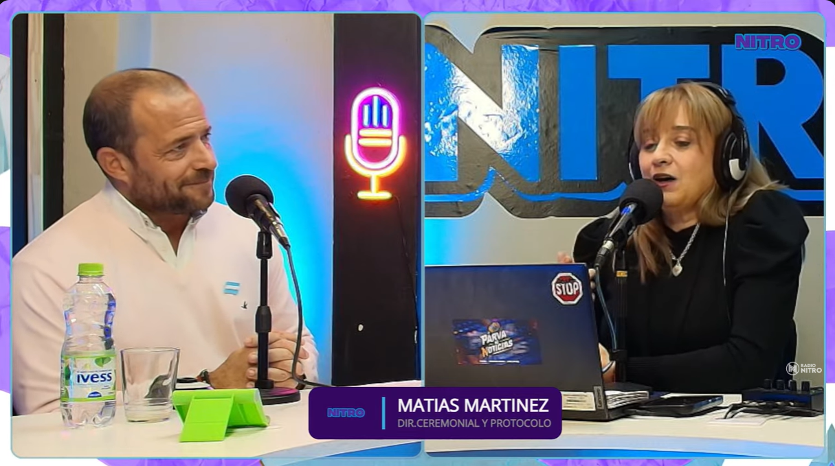 “Detrás del desfile hay un equipo de gente muy grande trabajando”, destacó Matías Martínez Marini