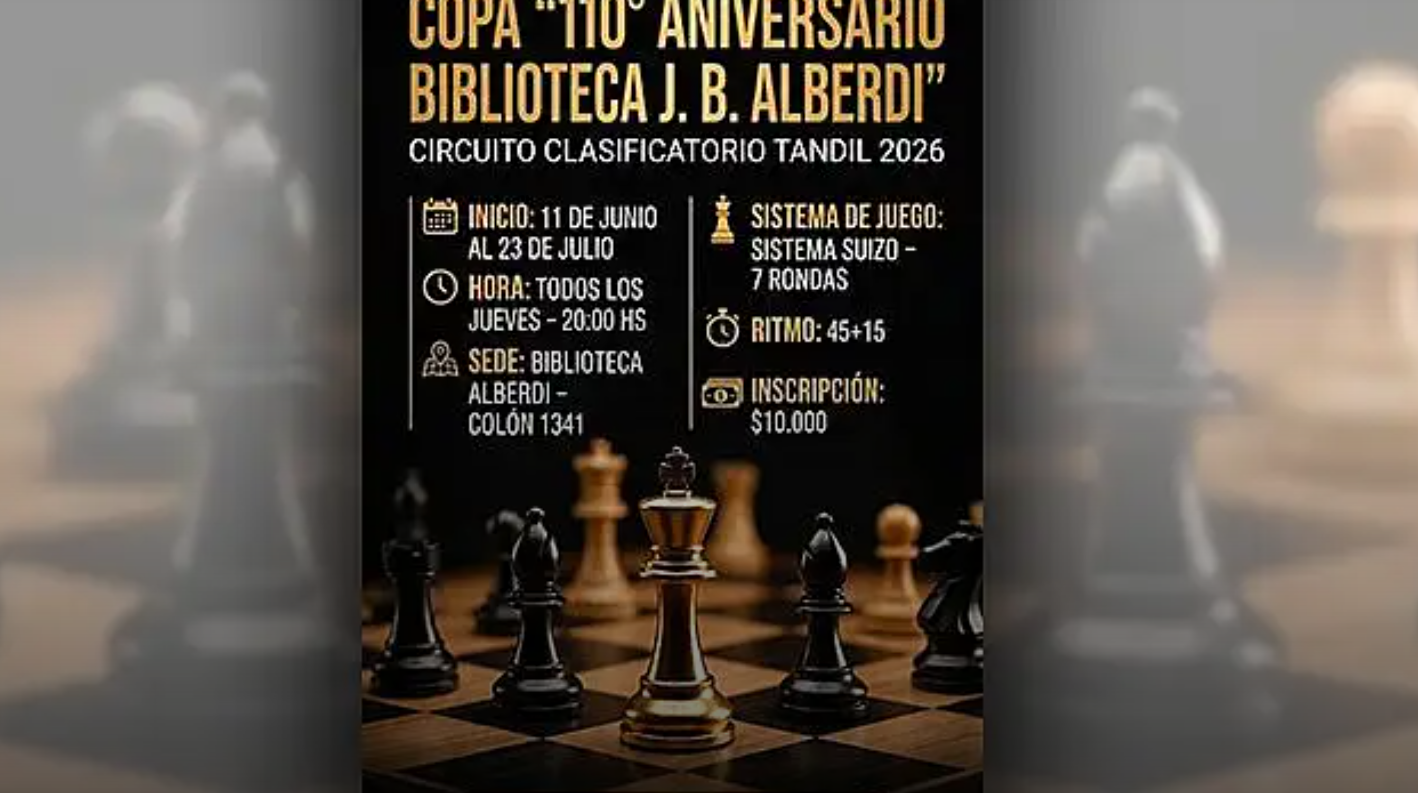 Segunda fecha del Circuito de ajedrez 2026