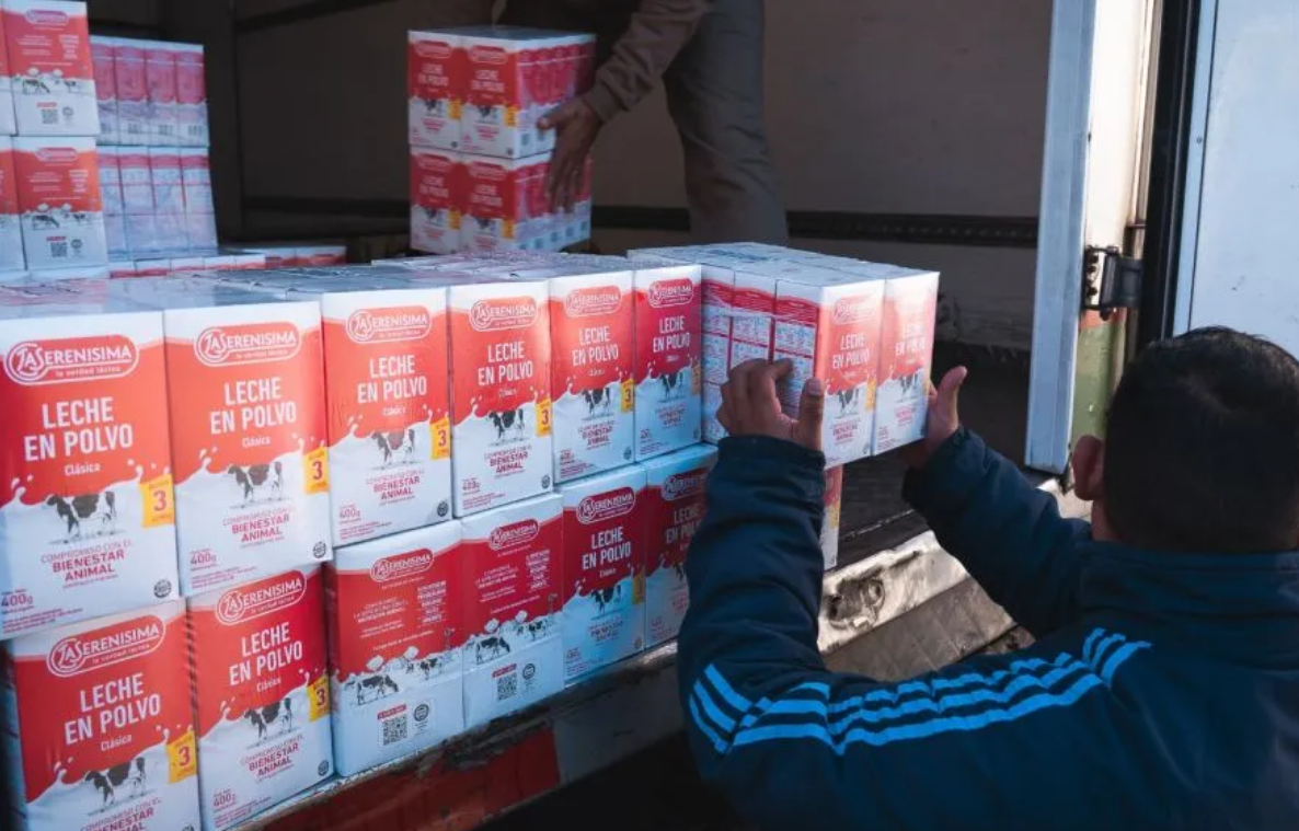 Mastellone Hnos. entrega más de 250.000 vasos de leche