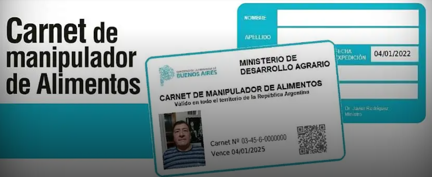 Alertan sobre estafas vinculadas al Carnet de Manipulador de Alimentos