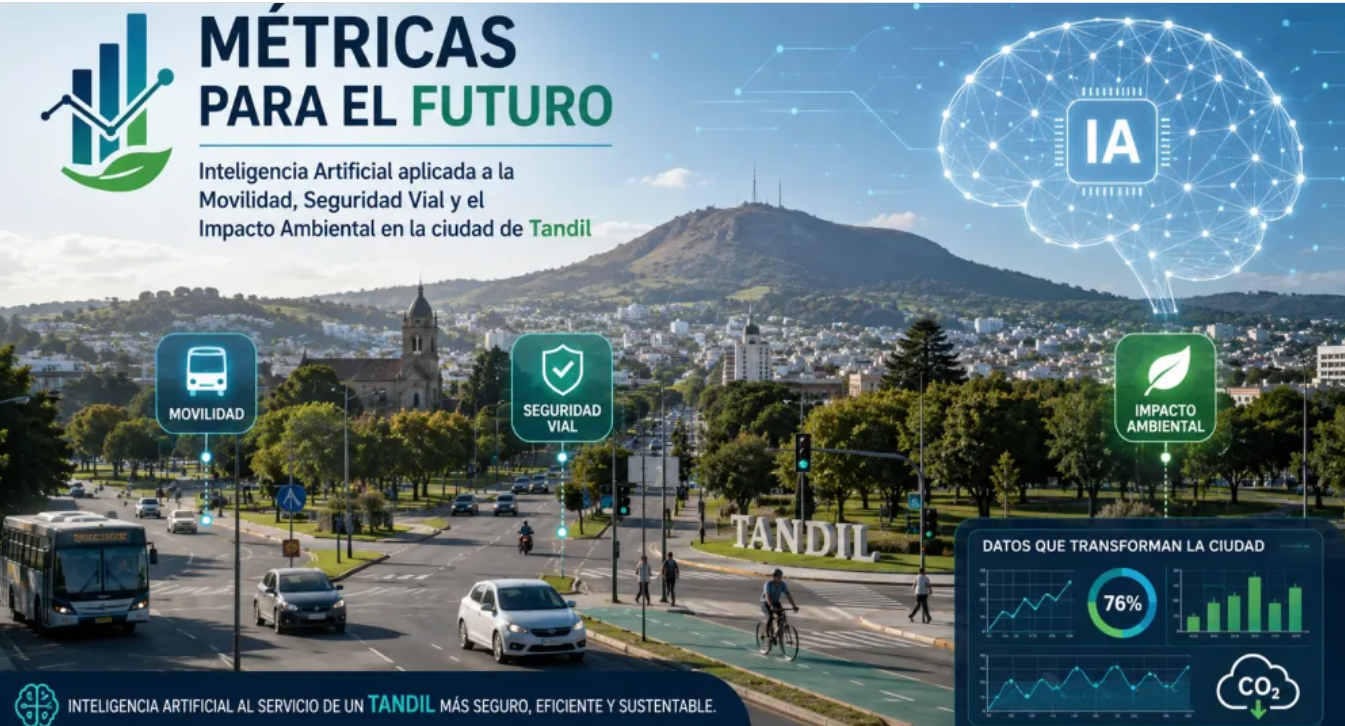 Municipio y UNICEN impulsan un proyecto para incorporar inteligencia artificial a la planificación de la movilidad urbana