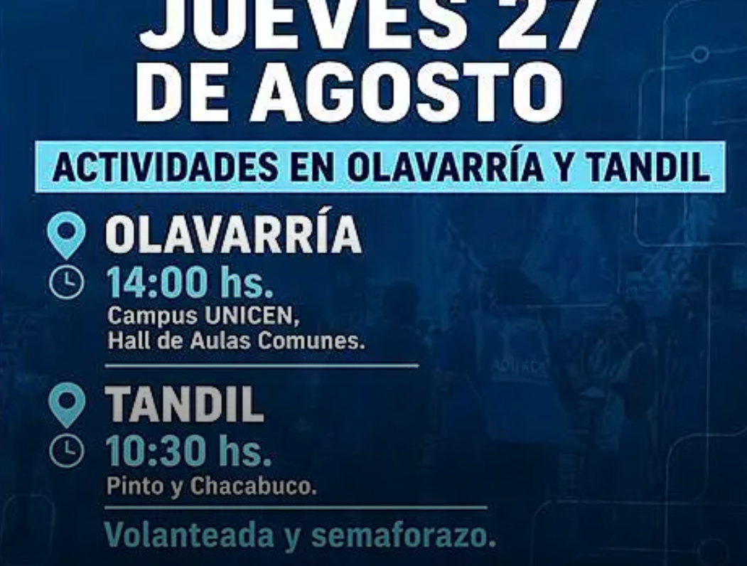 Docentes universitarios pararán jueves y viernes