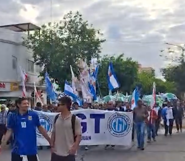Quinta Marcha Federal Universitaria: masiva movilización en San Juan contra el recorte presupuestario de Milei