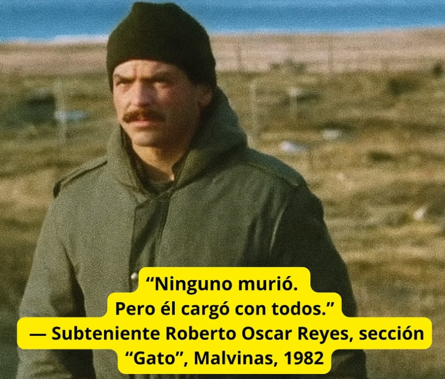 Subteniente Reyes, con 21 efectivos, enfrentó a 6000 ingleses en el desembarco de Malvinas