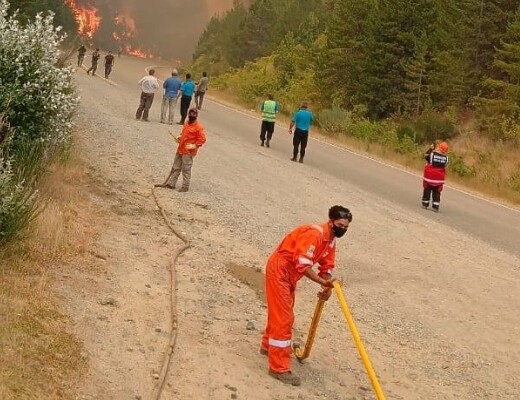 CONTINUA LA EMERGENCIA EN EPUYEN Y EL HOYO