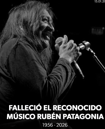Falleció Rubén Patagonia, emblema de la música patagónica