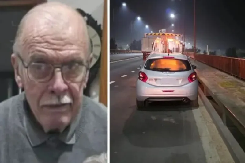 Buscan a un hombre tras el hallazgo de su auto cerca del Puente Oroño