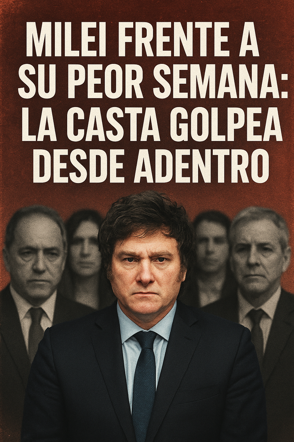 JAVIER MILEI Opinión | Milei frente a su peor semana: la casta golpea desde adentro