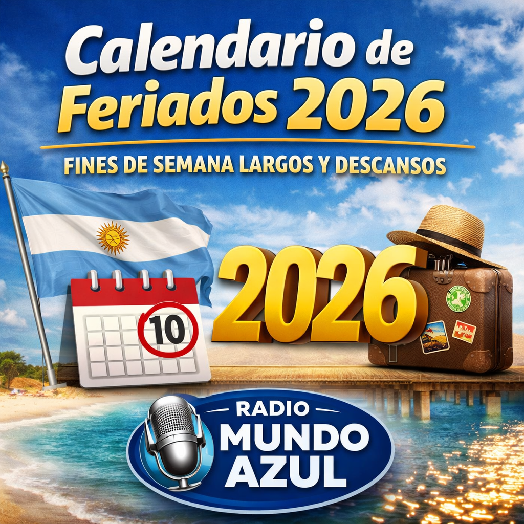 VACACIONES 2026: FERIADOS Y DESCANSO
