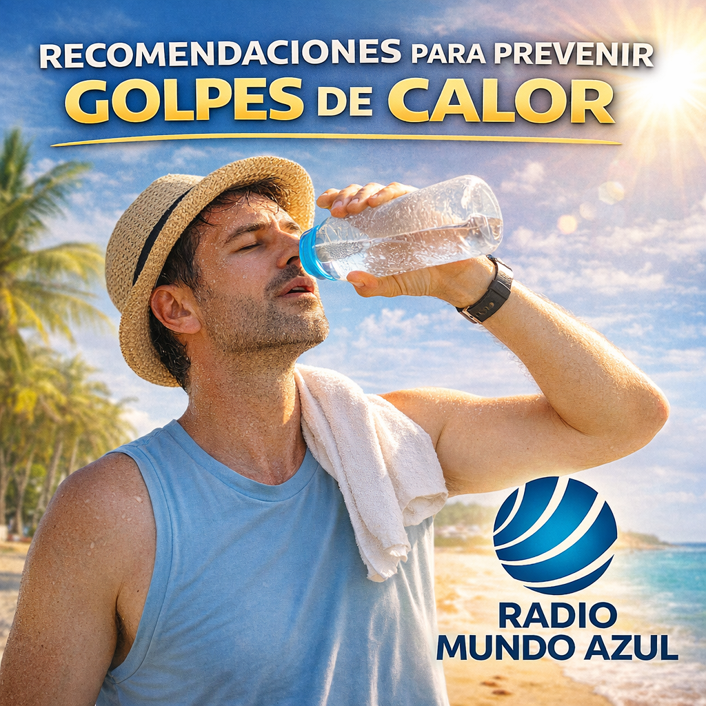 Recomendaciones para prevenir golpes de calor