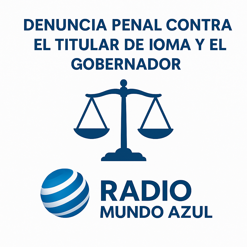 Denuncia penal contra el titular de IOMA y el gobernador bonaerense