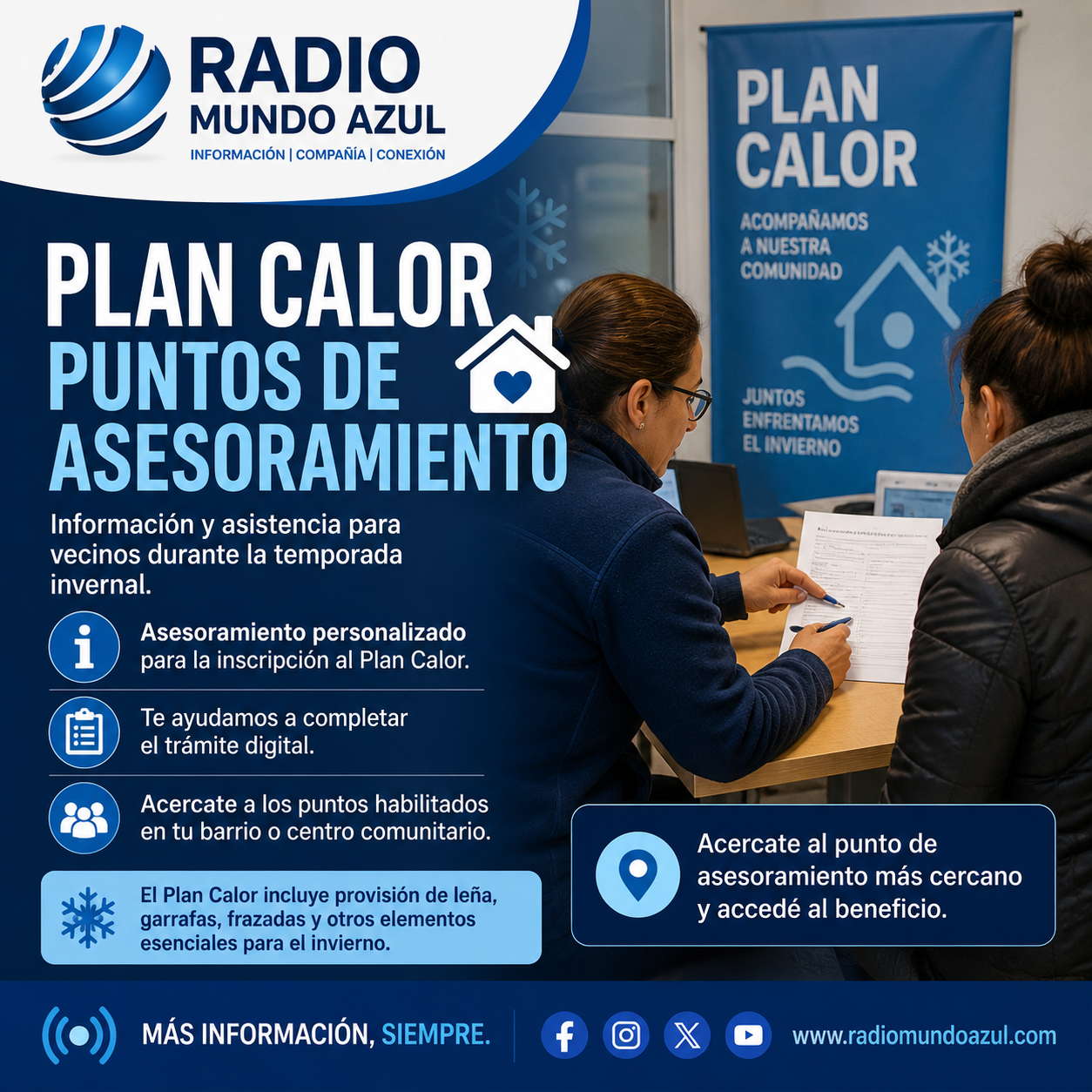 Plan Calor 2026– Puntos de asesoramiento
