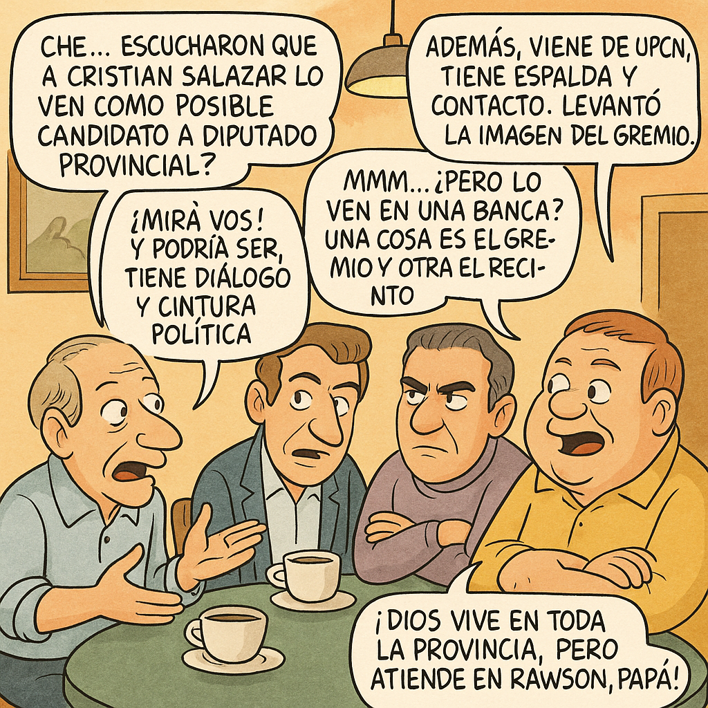 Dios vive en toda la provincia, pero atiende en Rawson