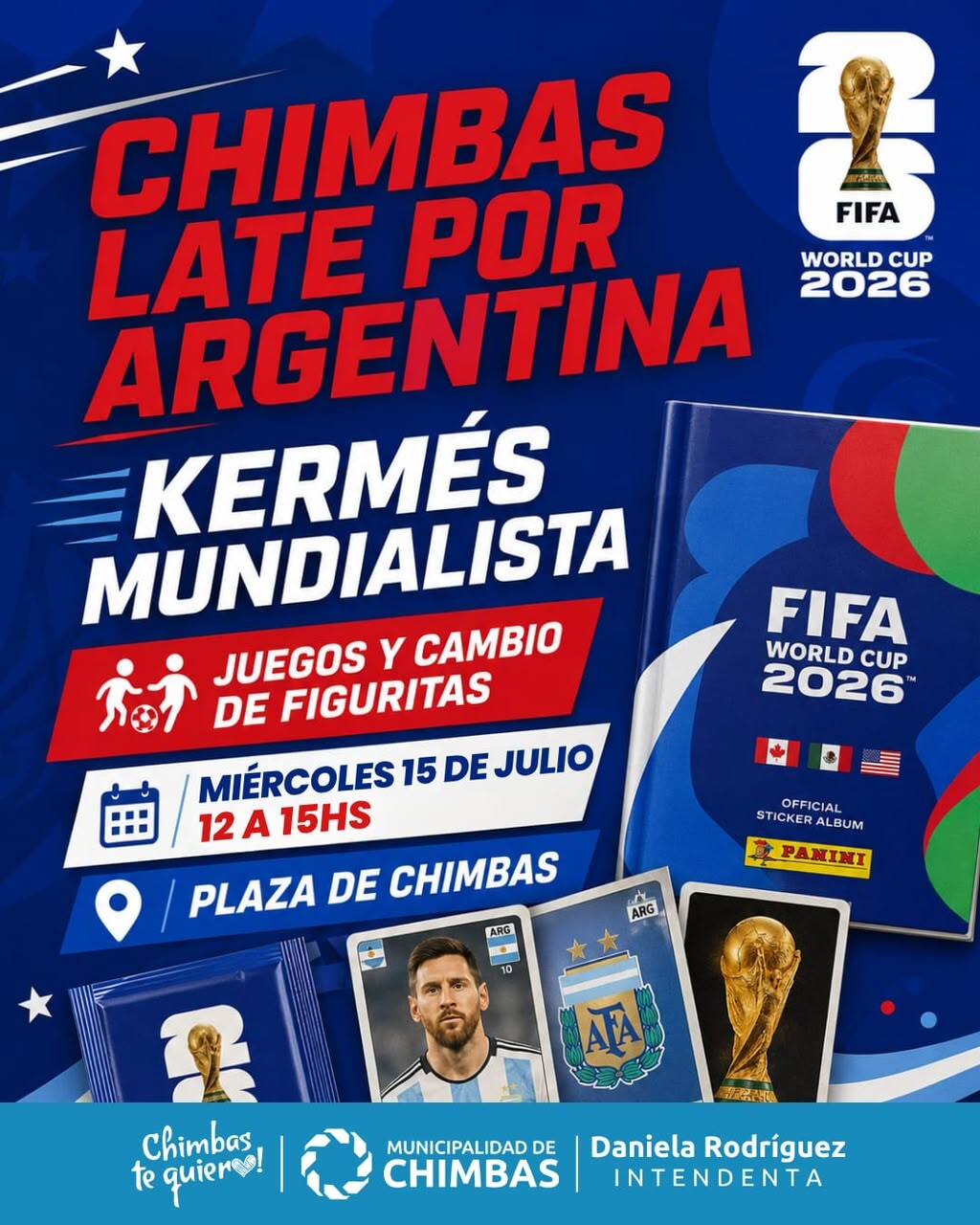 Chimbas late, Argentina gana.jpeg La cábala no se rompe, CHIMBAS realiza nuevamente la Kermés Mundialista