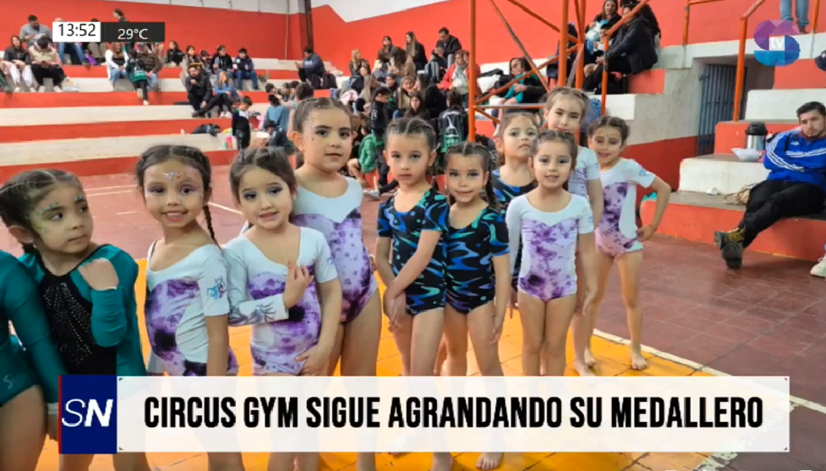Circus.png Circus Gym logró podios en Rosario y busca apoyo para competir en Bs. As