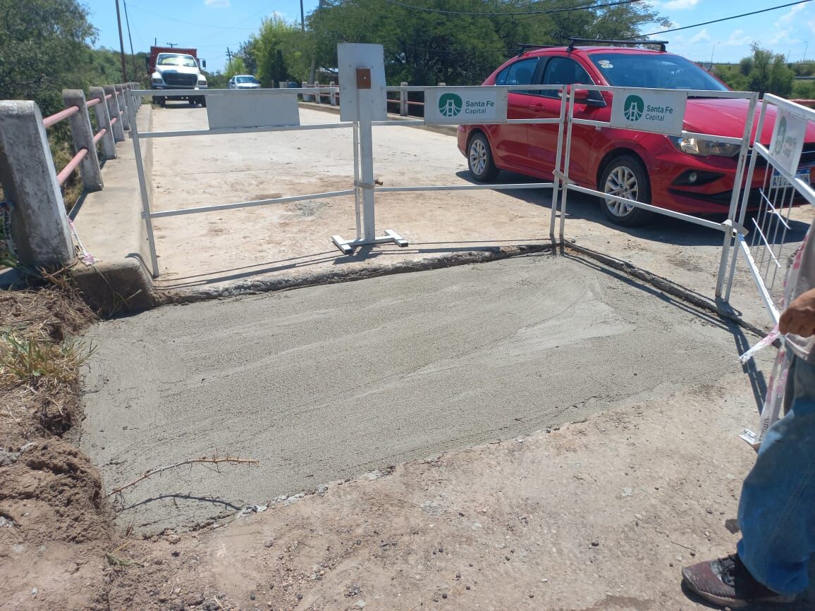 Acceso a Colastine Sur- Terminada un 90%