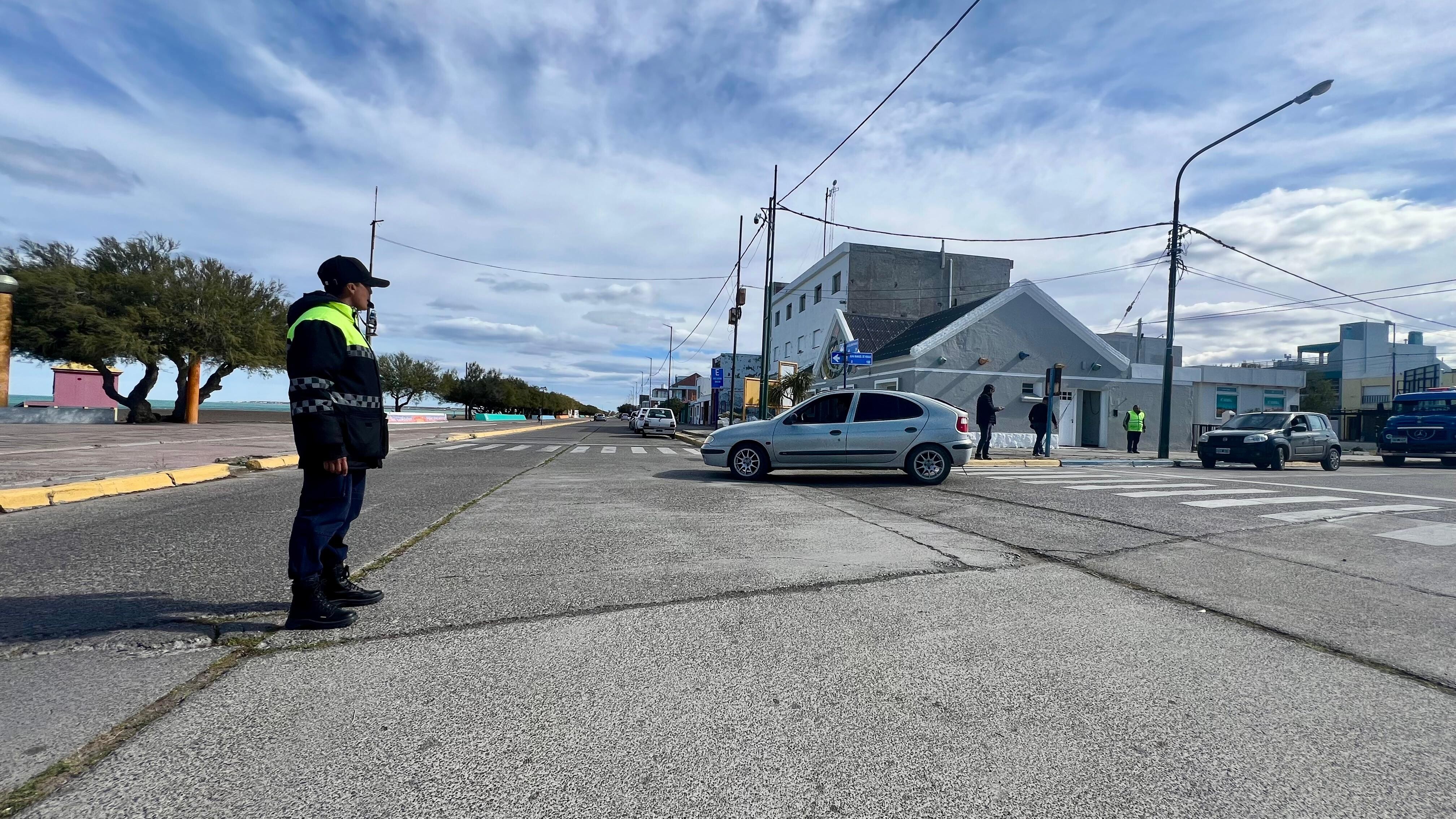 Comenzó a regir el cambio de circulación en Playa Unión