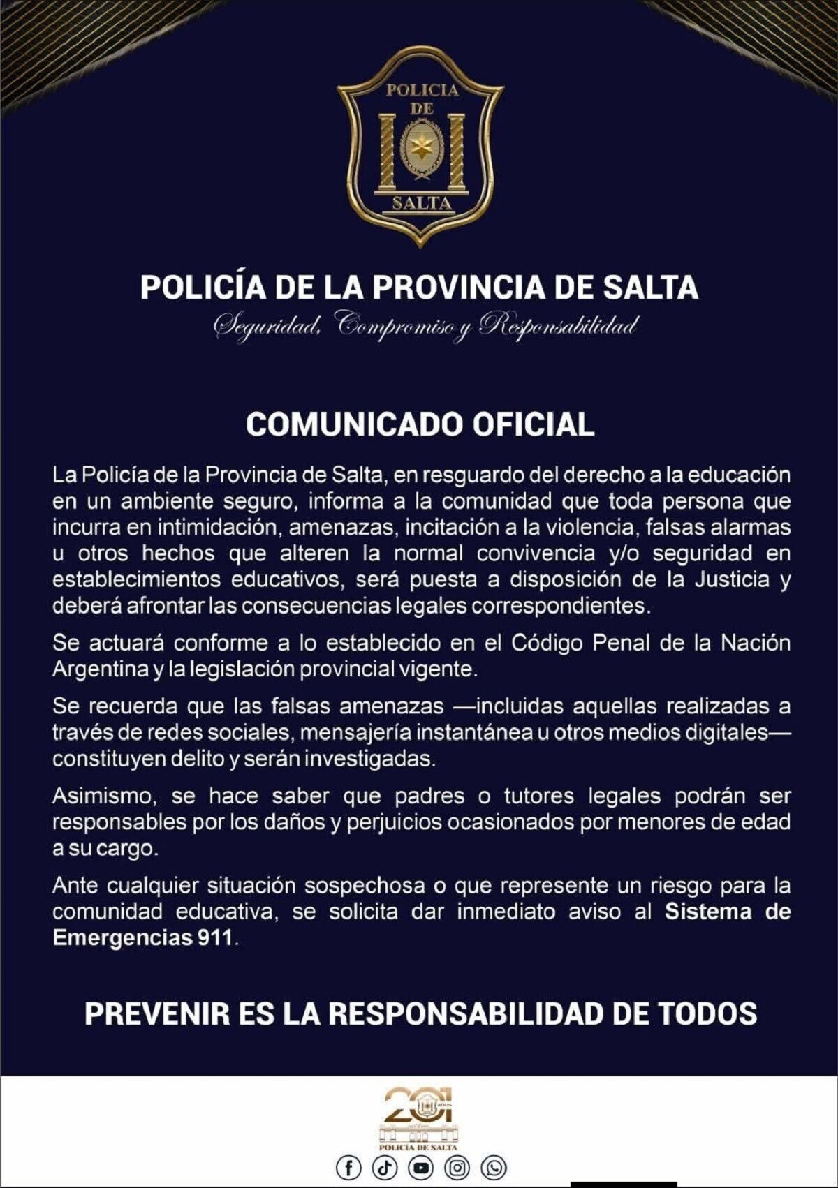 Comunicado de la Policía.jpeg Comunicado de la Policía.jpeg
