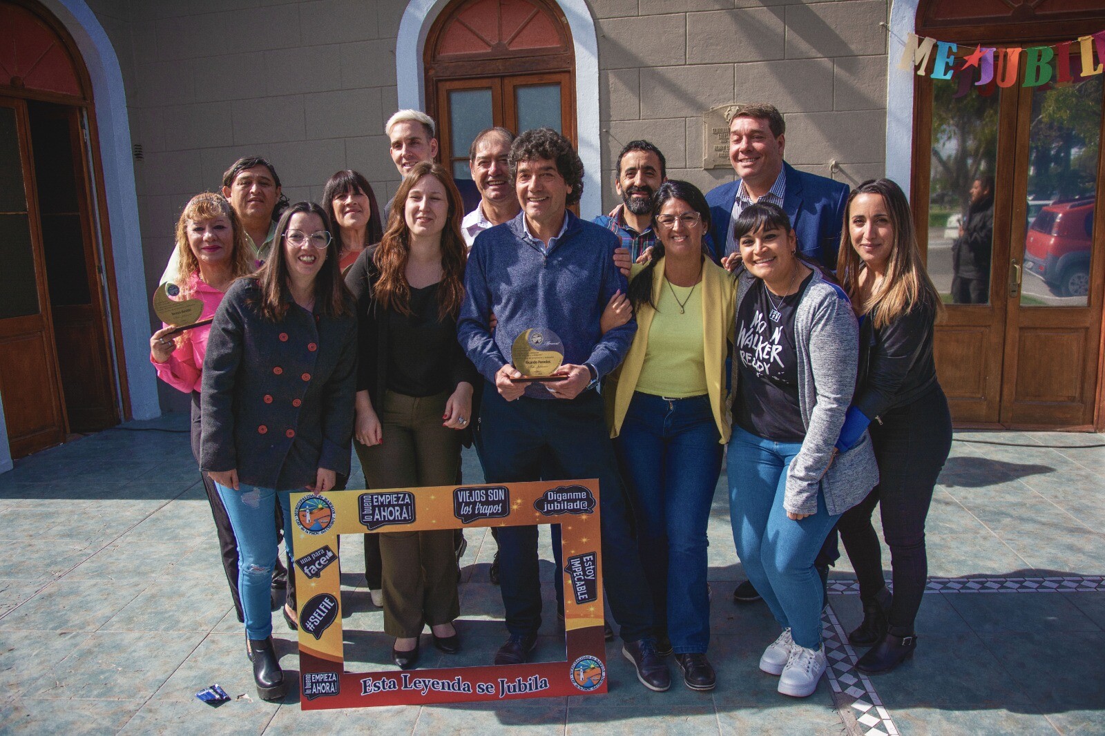 Con un emotivo acto, Biss reconoció a nuevos jubilados municipales de Rawson