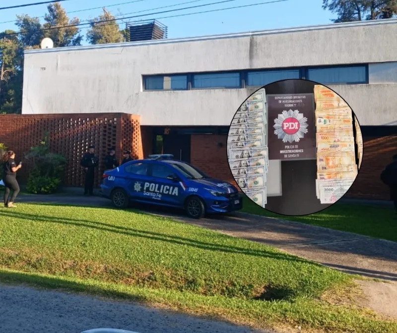 Allanaron la casa de un influencer en el country El Paso acusado de juego clandestino