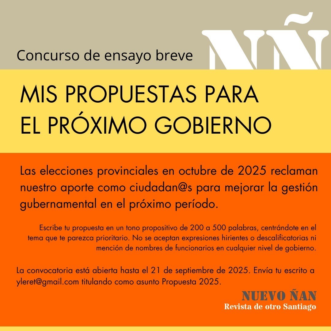 CONCURSO “MIS PROPUESTAS PARA EL PRÓXIMO GOBIERNO”