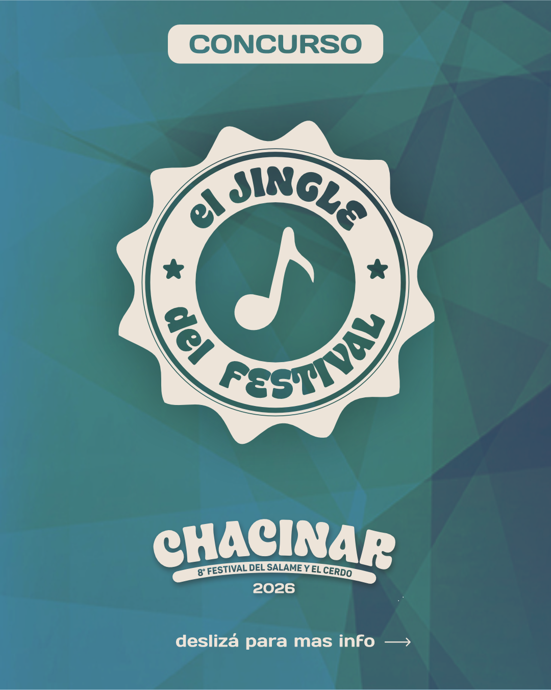 CONCURSO DE JINGLES “CHACINAR 2026”