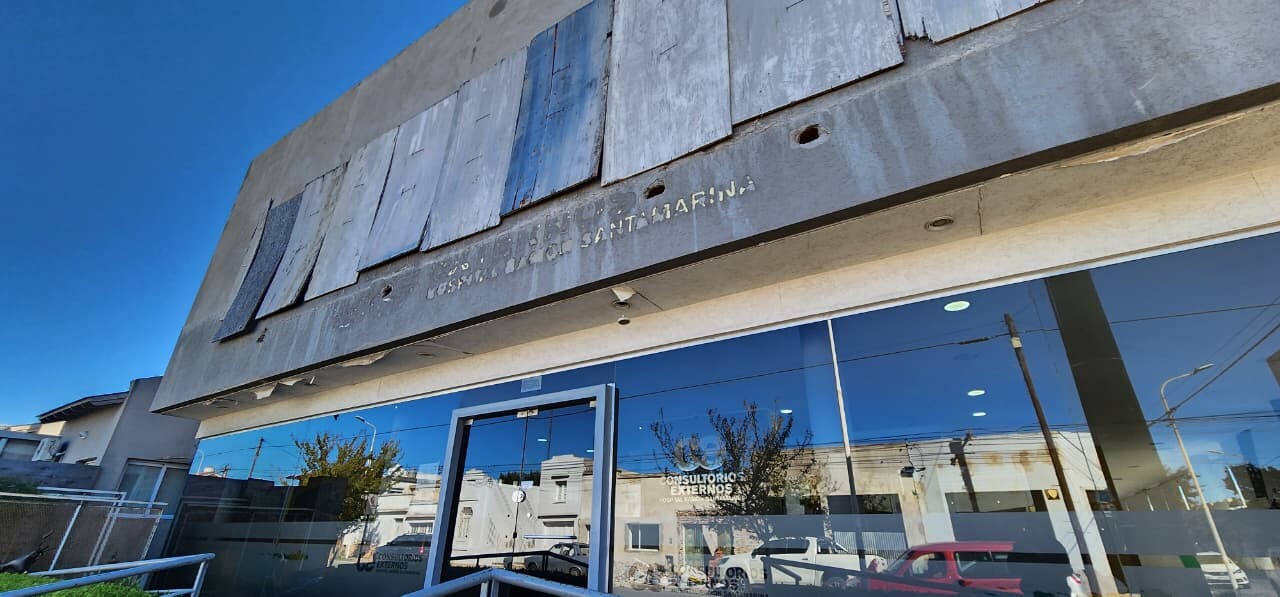 El Municipio retomará con fondos propios la construcción de los Consultorios Externos del Hospital Santamarina abandonada por el Estado Nacional