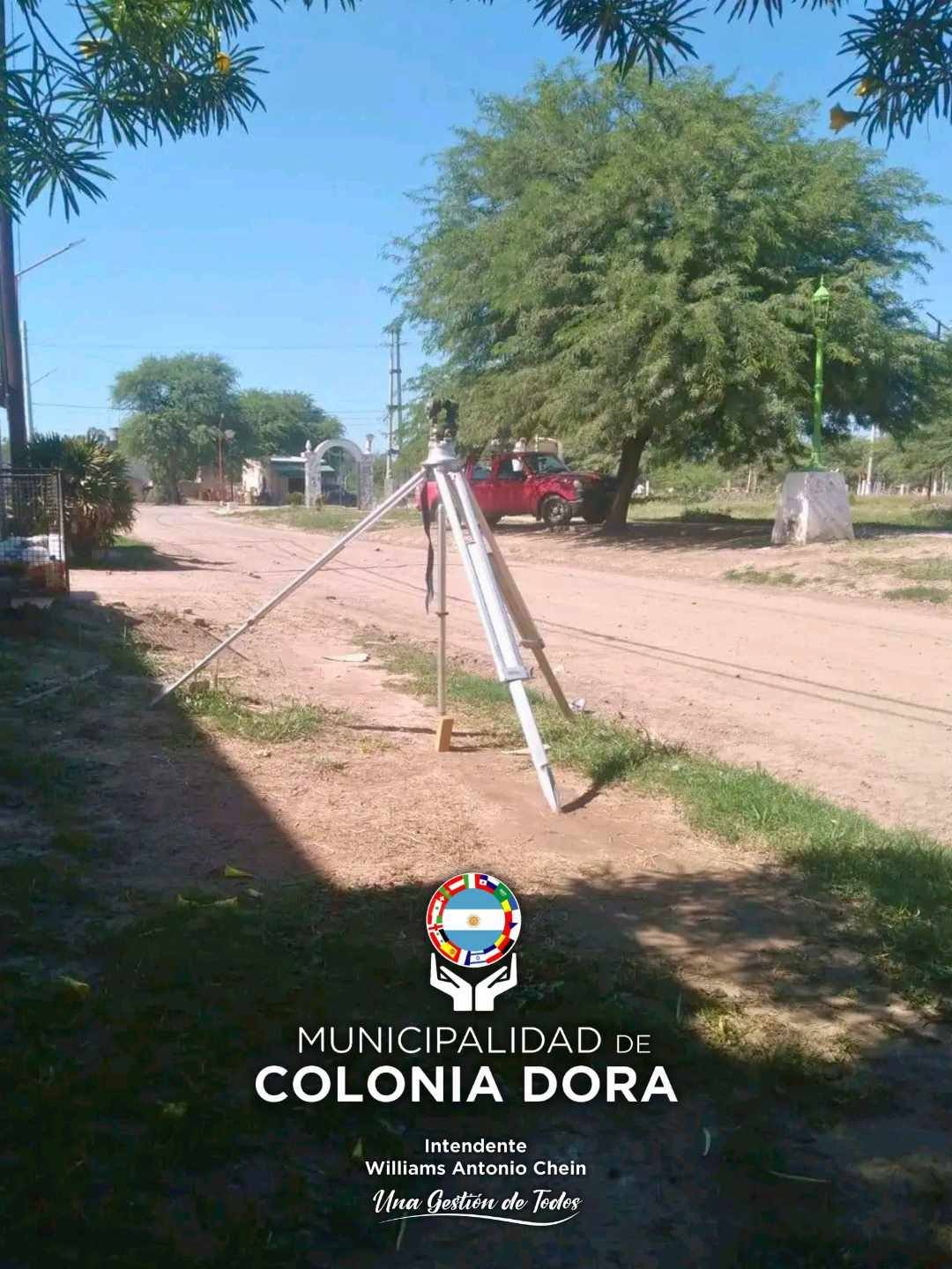 Comenzaron los trabajos de cordón cuneta en el B° SARMIENTO