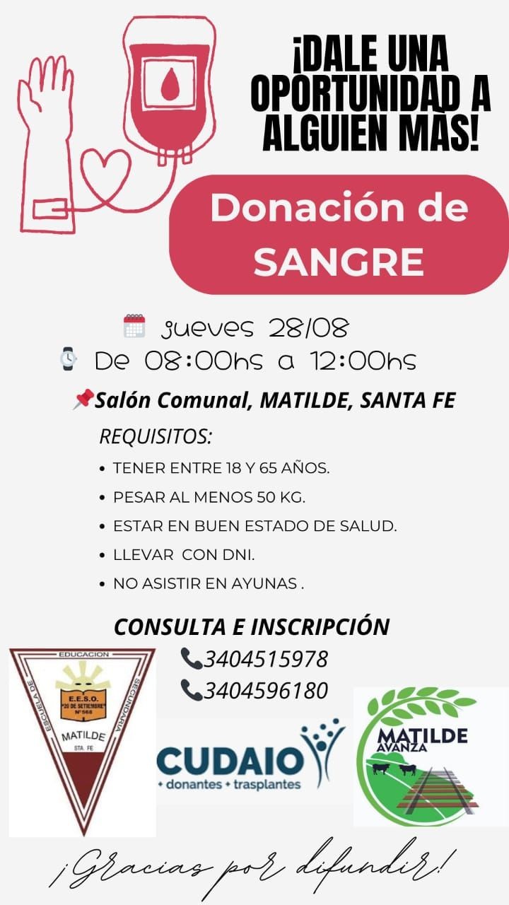D.jpg MATILDE : DONAR SANGRE ES DONAR VIDA