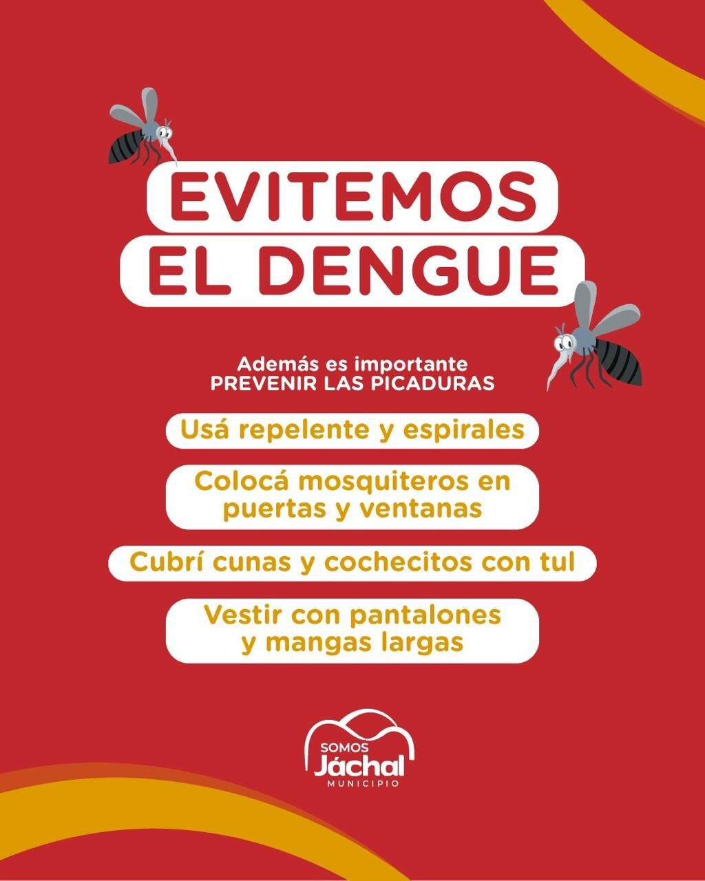 La Municipalidad de Jáchal genera acciones de prevención del Dengue