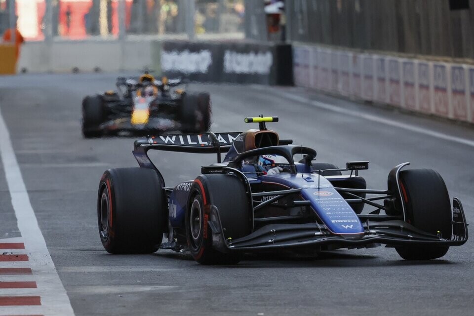 Colapinto largará noveno en el GP de Azerbaiyán. Gran clasificación del piloto argentino en su segunda carrera en la Fórmula 1