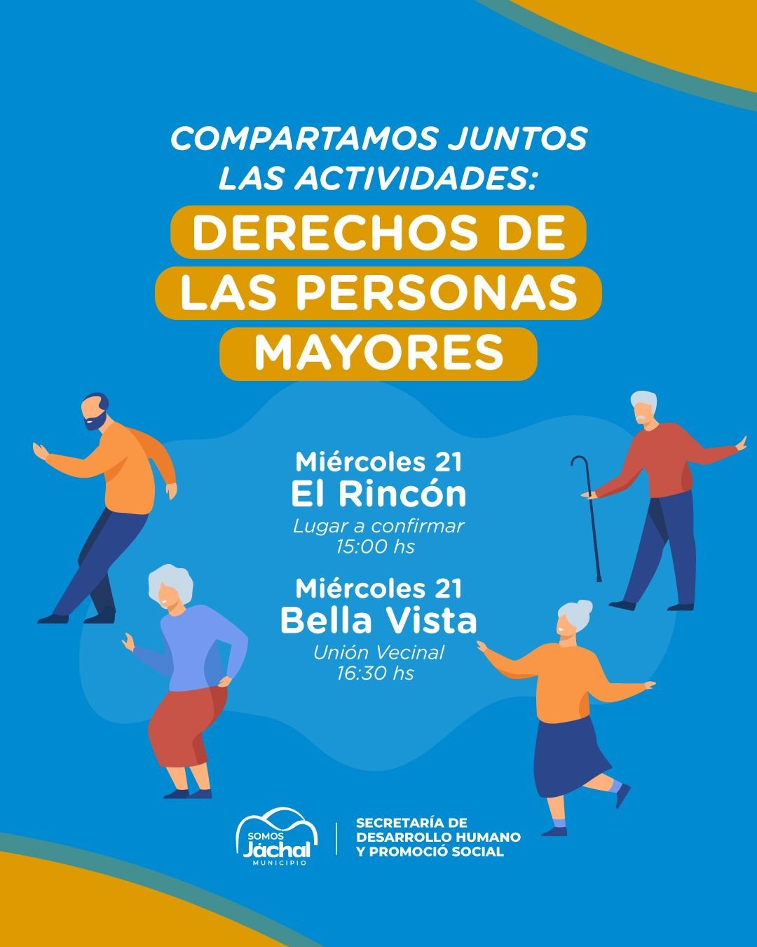 JÁCHAL: jornada de Personas Mayores, Discapacidad y Salud