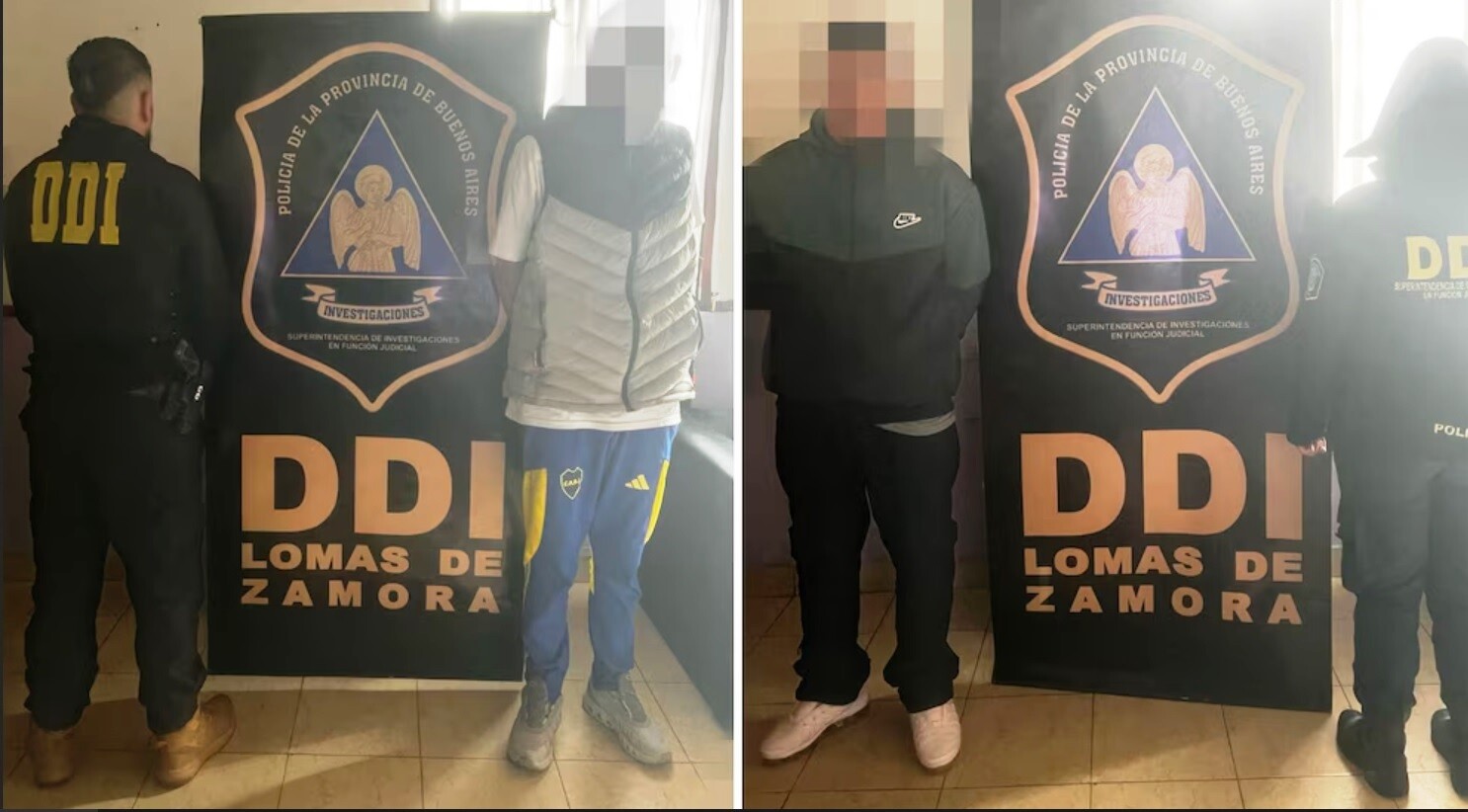 DETENIDOS EN BUDGE.jpg DETUVIERON A DOS SOSPECHOSOS POR ROBO DE UN AUTO CON MERCADERÍA EN INGENIERO BUDGE