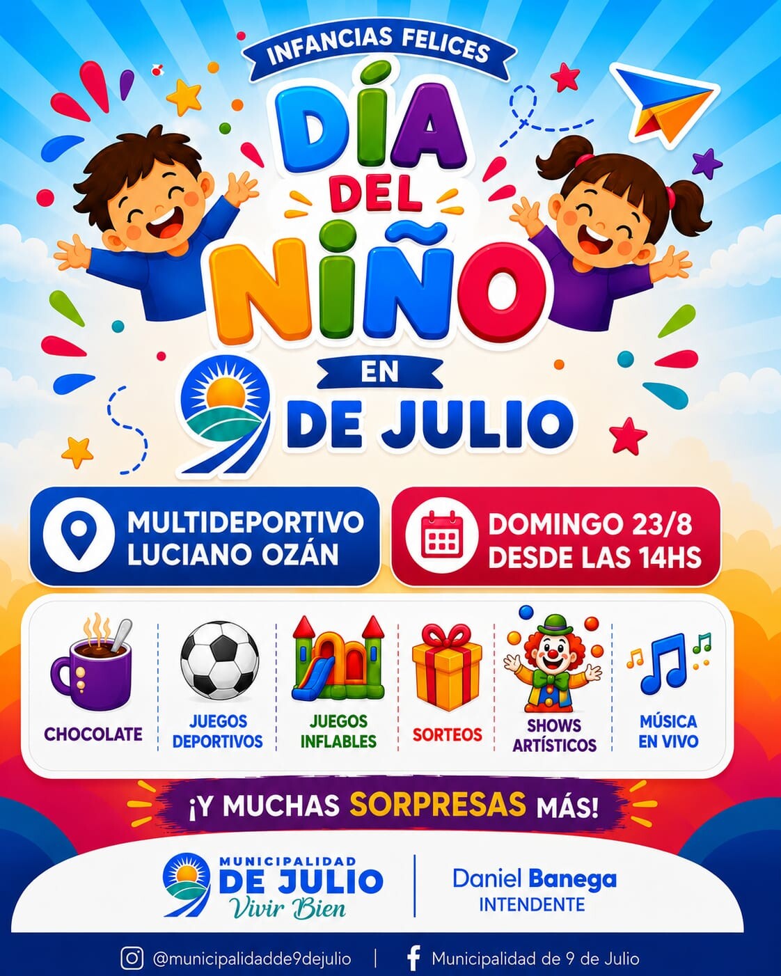 DIA-DEL-NIÑO-9-JULIO-1.jpeg La Municipalidad de 9 de Julio festeja el próximo domingo 23/08, el Día del Niño