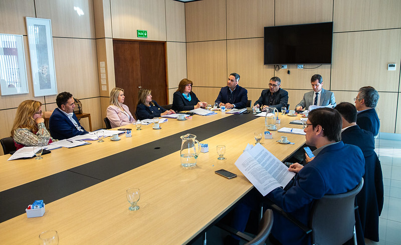 Diputados se reunieron nuevamente con el secretario de Tránsito y Transporte