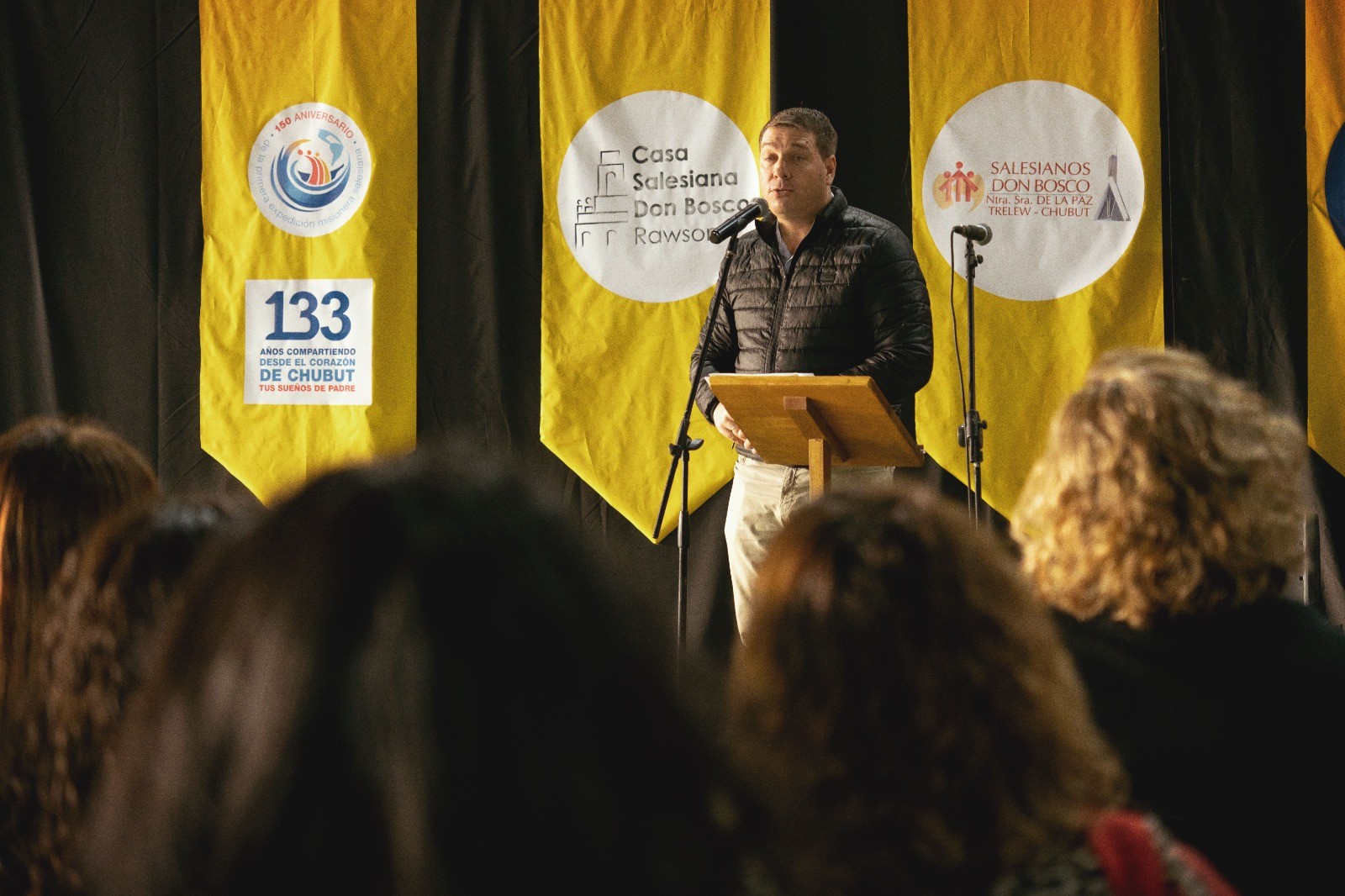 Rawson conmemoró los 133 años de la llegada de los salesianos con la entrega de de documentación histórica