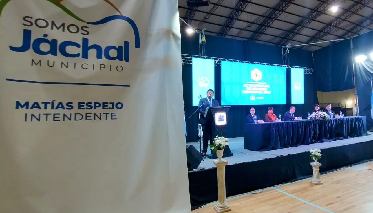 JÁCHAL: el Intendente Matías Espejo, Apertura de Sesiones Legislativas 2025, destacó «sus expectativas y metas para este nuevo ciclo»