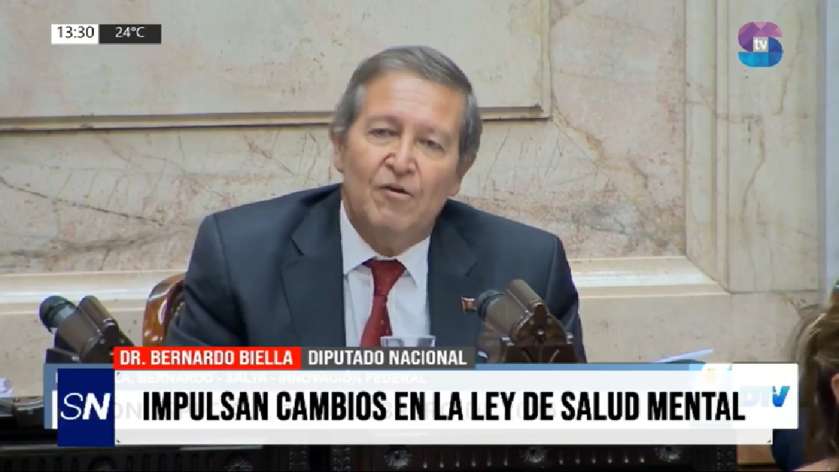 Adicciones: Biella reclama reformar ya la Ley de Salud Mental en Argentina Adicciones: Biella reclama reformar ya la Ley de Salud Mental en Argentina