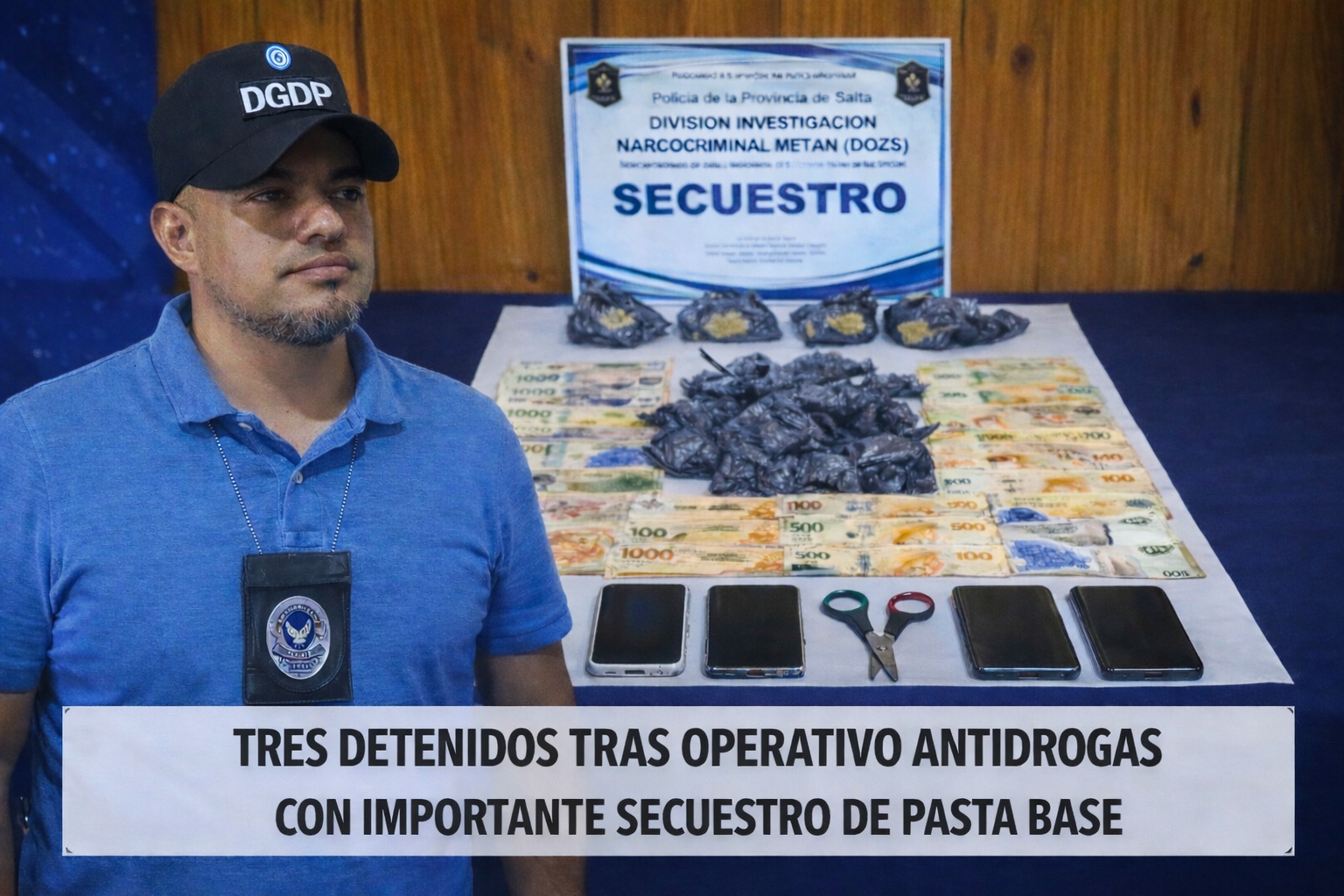 DROGAS PELIGROSAS - SUBCO GONZÁLEZ.png Metán: de un gramo a 20 pipas, así operaba la red desarticulada