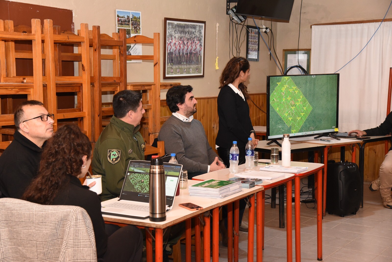Centinela Rural: presentaron en De La Canal el programa Tranqueras Seguras para fortalecer la respuesta ante emergencias