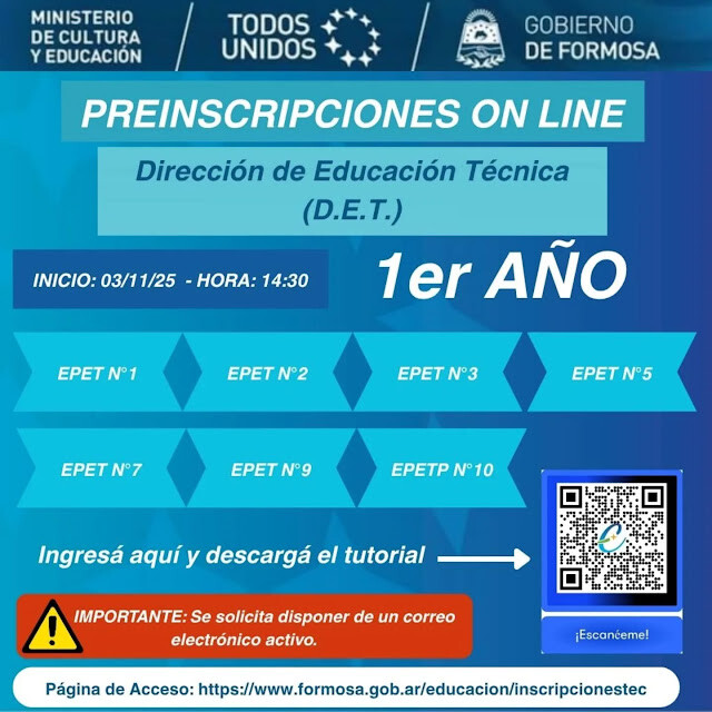 Dengue reforzar medidas 1.jpeg Abren las preinscripciones online para el ingreso a colegios secundarios en Formosa