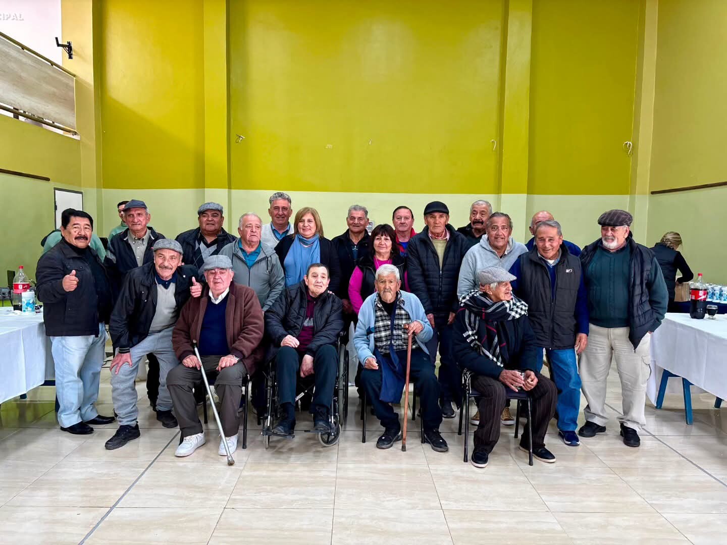 Trabajadores y jubilados municipales celebraron el Día del Padre en San Martín