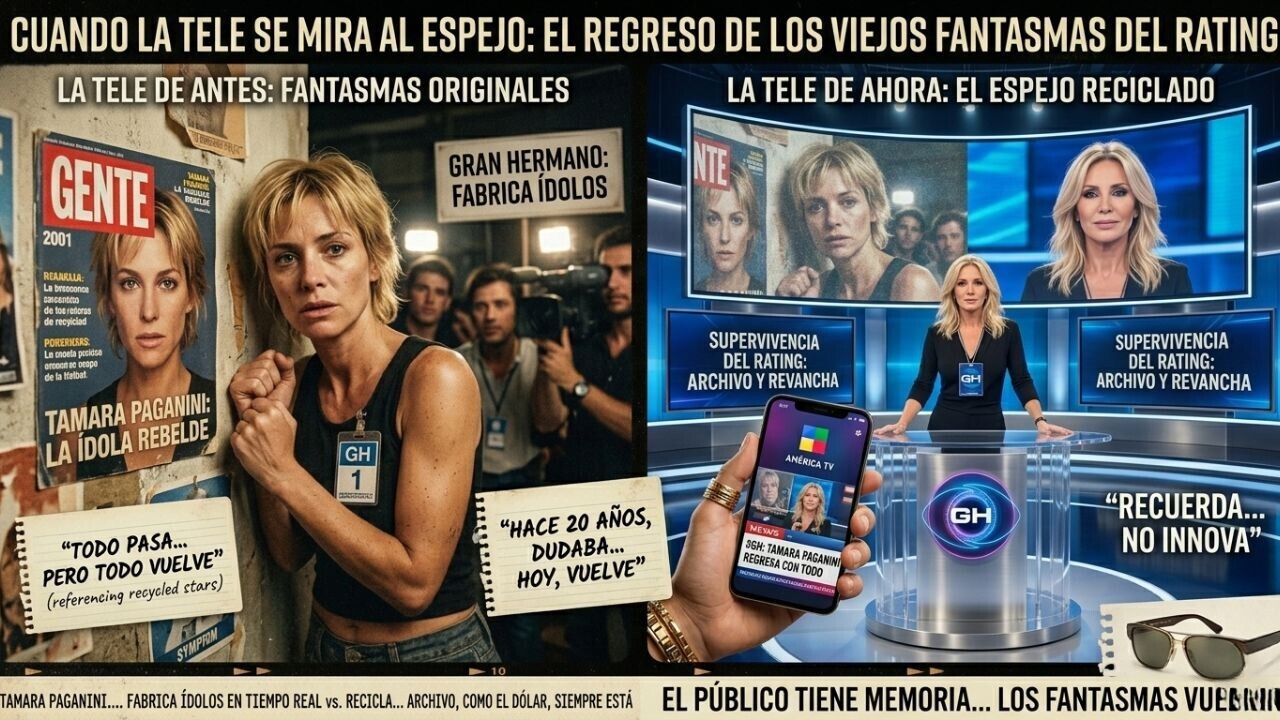 CUANDO LA TELE SE MIRA AL ESPEJO: EL REGRESO DE LOS VIEJOS FANTASMAS DEL RATING