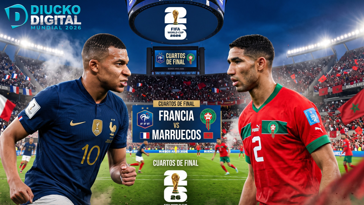 FRANCIA Y MARRUECOS: EL CHOQUE QUE PUEDE PARTIR AL MUNDIAL EN DOS