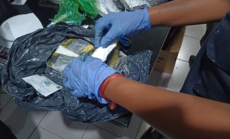 Droga Gendarme.jpg Un ex gendarme y una penitenciaria, entre los integrantes de una banda que traficaba droga