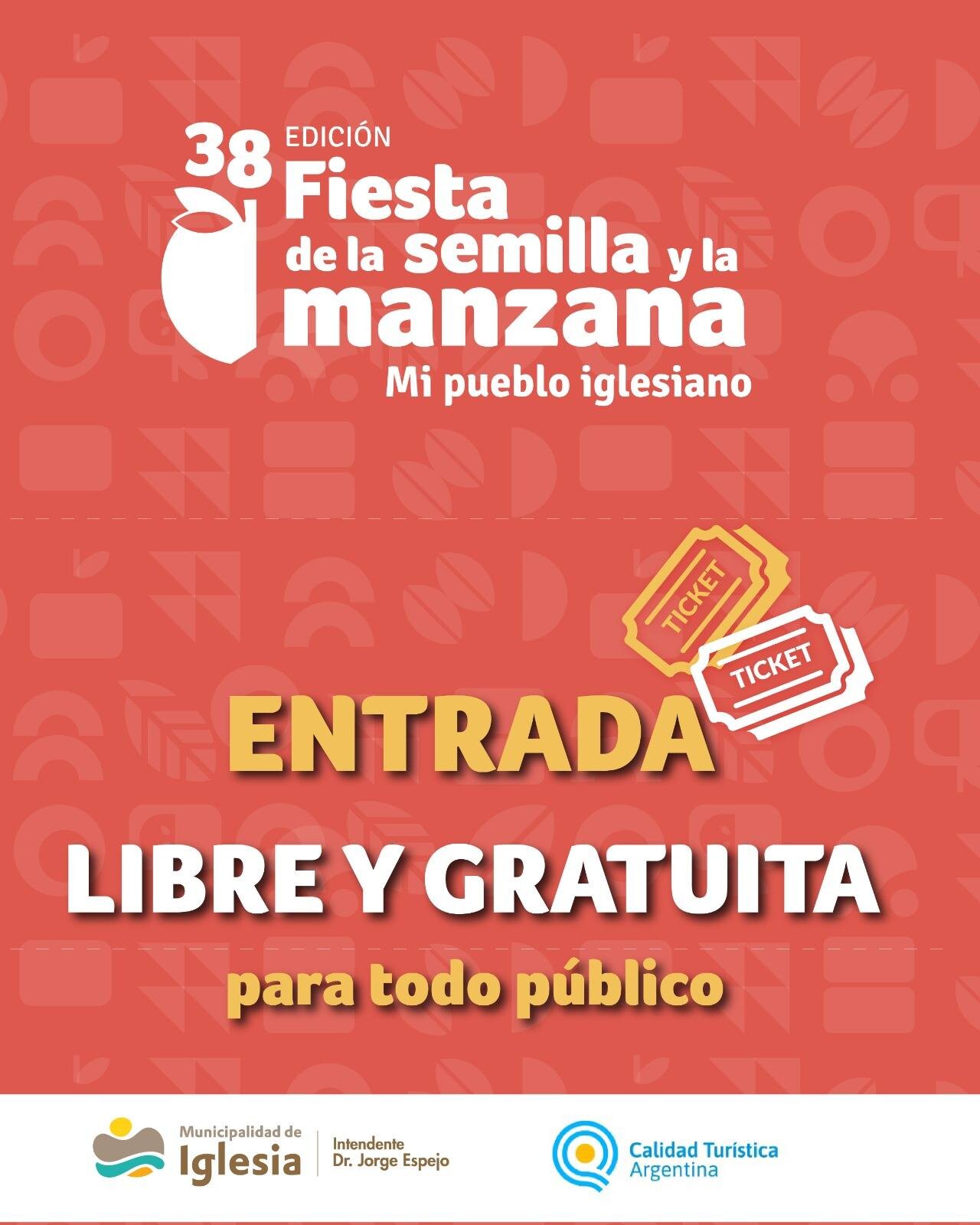 38ª Edición de la Fiesta Provincial de la Semilla y la Manzana
