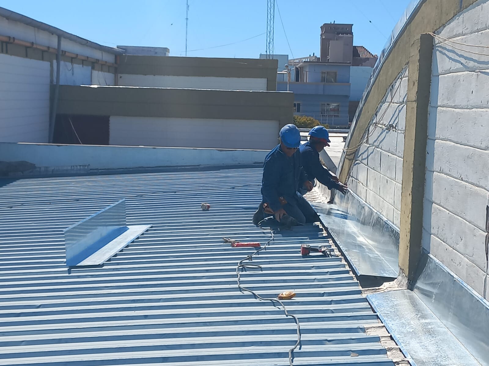 Provincia avanza con reparaciones en la Escuela N° 703 de Puerto Madryn