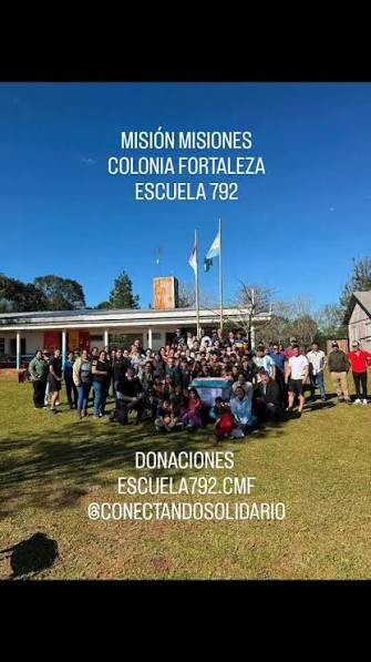 Guillermo Lobo y el Colectivo Saludable Sustentable llegaron a una escuela rural de Misiones