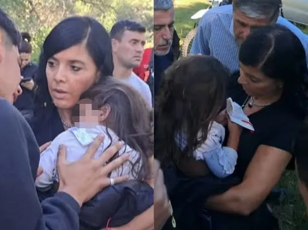 ESMERALDA.webp Apareció Esmeralda: las primeras imágenes de la nena de 2 años sana y salva en Cosquín