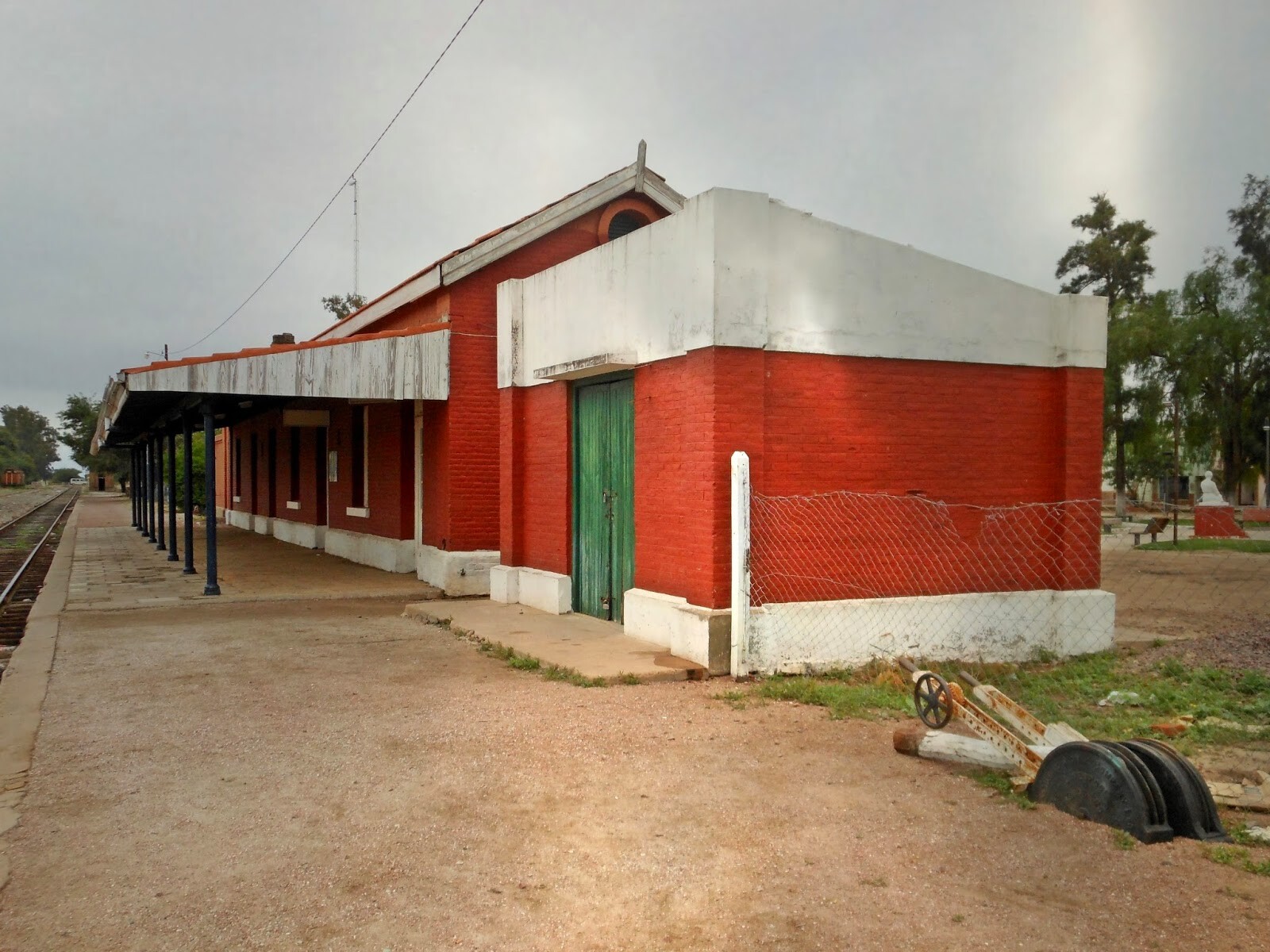 ESTACION DE TRENES COLONIA DORA.JPG COMUNICADO de Trenes Argentinos